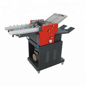 337 automation leaflet folding machine/newspaper folding machine for brochure