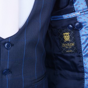 Turkish High Quality Viscose & Polyester Latest Design Luxury <b>Suit</b> For Men's hot sale - Product Image 3