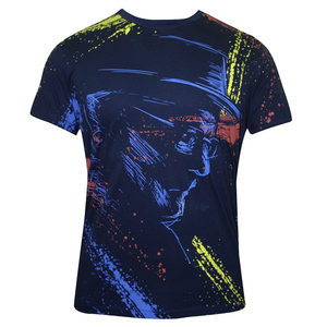 Camiseta de diseño personalizado para hombre, Camiseta 100% de algodón con estampado, transpirable, nueva moda, gran oferta - Product Image 1