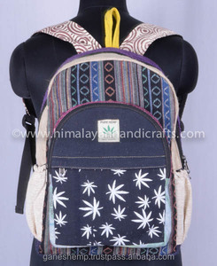 Mochila de lona de cáñamo para niños, a la moda, HBB 0050 - Product Image 2