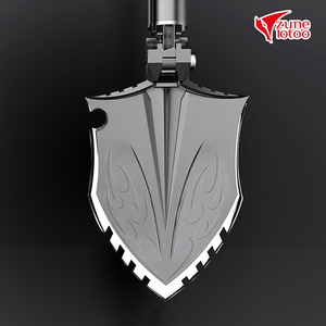 Ventes en gros de pelles multifonctions Zune Lotoo <span class=keywords><strong>Wolf</strong></span> Thorn Casting Fold, équipement de camping, randonnée, plein air, pelle multifonctionnelle - Product Image 4
