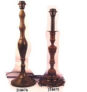 Base de lampe en laiton de haute qualité avec finition patinée lampes de table en métal artisanat en métal indien décor à la maison en métal - Product Image 3