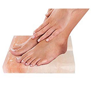 Bloc de sel de l'Himalaya Sian Enterprises pour le bain de pieds Feng Shui, technique polie pour éliminer les toxines et les impuretés, purifie votre corps - Product Image 1