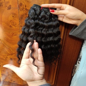 10A Mink Brazilian Virgin Hair Raw con alineación de cutícula Paquetes de ondas de muestra gratis y cierre - Product Image 1