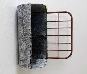 Caddy de baño para colgar en la pared de Metal Caddy de baño galvanizado Caddy de baño de metal - Product Image 1
