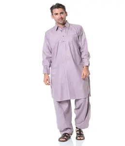 Shalwar Kameez pour hommes en gros, coton et polyester, style Kurta Salwar - Product Image 1