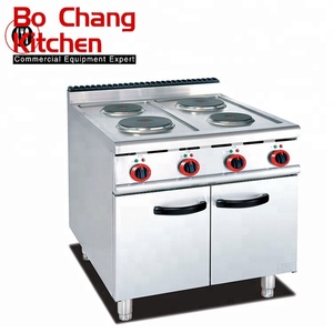 Khách Sạn Nhà Hàng Thép Không Gỉ Nặng Nhiệm Vụ Bảng Hàng Đầu Thương Mại Điện Phạm Vi Với Lò Nướng Điện - Product Image 4