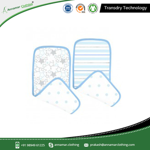 OEM Wholesale Price 100% Cotton High Quality New Design Baby Burp Cloth - Product Image 3