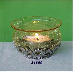 Support votif en verre transparent fini Antique de haute qualité pour la décoration de la maison pour l'éclairage de Noël Utilisation intérieure - Product Image 2