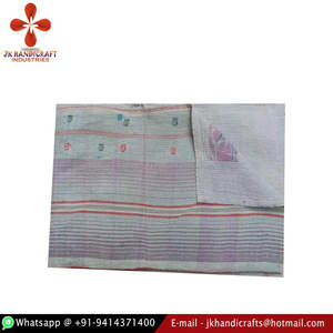 Auténtico fabricante al por mayor indio Vintage Kantha tela - Product Image 2