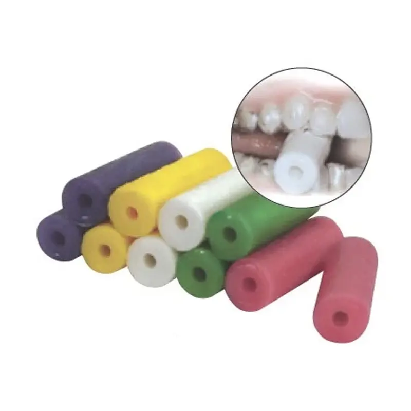 Teeth Chew for Patient Tooth Aligner Dentsply Chewies Aligner Tray Seaters Yellow Red Green White Purple Teeth chewies