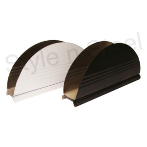 Servilletero de acero inoxidable con organizador de dispensador de servilletas de cóctel de Color amarillo exterior - Product Image 2