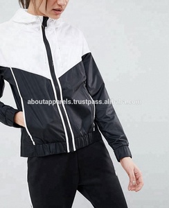 Vêtement pour hommes, veste coupe-vent, manteau avec Logo, en Nylon Polyester uni, nouveau modèle, bon marché, vente en gros - Product Image 3