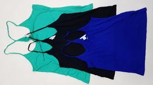 Prendas sobrantes Bangladesh Ladies Camisole Ropa interior de algodón barata con diseño de estampado corto Sves Adultos Tamaños mixtos Primavera Verano - Product Image 3