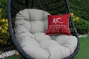 Hamac à œufs en rotin, meuble de jardin d'extérieur, modèle de printemps - Product Image 5
