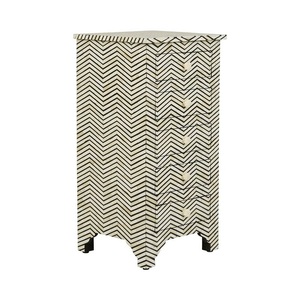 Armoires de salon en incrustation d'os de style moderne meubles en gros commode pour usage domestique - Product Image 4