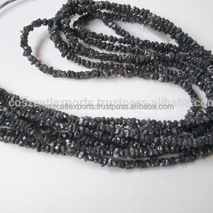 เพชรสีดำธรรมชาติ Uncut ชิปลูกปัดหลวมอาลีบาบาราคาต่ำ - Product Image 1