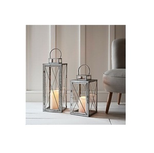 Nueva linterna chapada en oro, mesa para interiores y exteriores, candelabro de Metal decorativo para bodas, linterna - Product Image 5