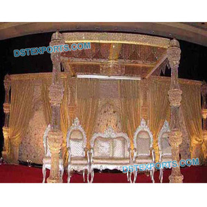 Último Modelo de Mandap de Cristal para Bodas, Fabricante de Mandaps de Cristal para Bodas, Fabricante de Mandaps de Acrílico y Cristal, INGLATERRA - Product Image 1