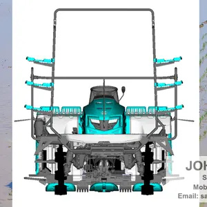 Kubota의 최신 TRANSPLANTER - KUBOTA 쌀 TRANSPLANTER-쌀 기계 뛰어난 작동 속도 SPV-6CMD