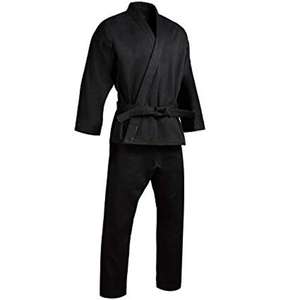 Kimono karaté pour hommes, vêtement uni, rouge et noir, motifs artistiques, collection 2021 - Product Image 4