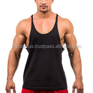 100% soft cotton design your own custom gym <b>vest</b> <b>stringer</b> - Product Image 6
