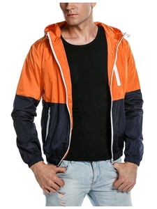 Nueva ropa deportiva para hombre de talla grande Material de poliéster de verano Chaqueta a prueba de viento personalizada de la mejor calidad - Product Image 3