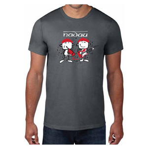 เสื้อยืดแขนสั้นแบบถักสำหรับผู้ชายเสื้อสกรีนผ้าไหมพิมพ์ลายโลโก้ตามสั่ง - Product Image 3