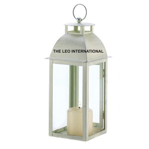 Stainless Steel Metal Square Shape Shinny Polish <b>Wall</b> Lantern Modern Home Lighting Decoration Lantern - Product Image 1