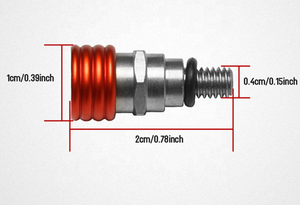 Garpu Pemeras Tekanan Sepeda Motor, Katup Pemeras Garpu Tekan M5 0.8MM M4 0.7MM - Product Image 2