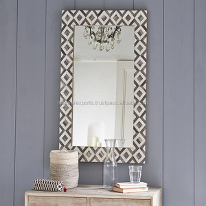 Highest Quality Solid Wood <b>Antique</b> Bone Inlay Living Room Mirror <b>Frame</b> - Product Image 4