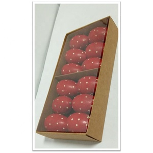 Nouvelle arrivée Meilleure vente Oeufs en bois au design antique pour la décoration de Pâques et de Noël au prix de gros - Product Image 2