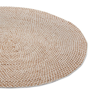 High Quality and Competitive Price <b>Round</b> <b>Jute</b> Carpet <b>jute</b> <b>Rugs</b> Mats Indian Natural <b>Round</b> <b>Rugs</b> - Product Image 3