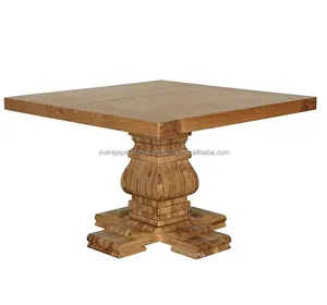 Meuble de maison en bois STYLE français, TABLE à manger, VINTAGE, nouveauté - Product Image 1