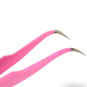 แหนบถอนคิ้วสเตนเลสแบบไม่ไฟฟ้าสถิตชนิด J2มืออาชีพติดป้ายได้ตามต้องการ - Product Image 2