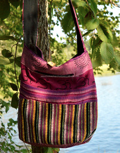 Jaipuri Sanganeri Designer unisexe sac à main nouveau Style INS avec doublure en tissu de coton fait à la main miroir travail sac à bandoulière pour les filles - Product Image 4