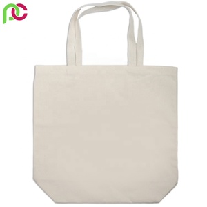 Promotional Custom Logo Printed Cotton Tote <b>Bag</b> with Zipper in Different Styles Are Available Reusable Large Shopping Cotton <b>Bag</b> - Product Image 2