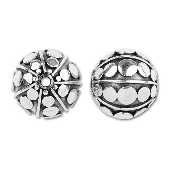 Alta Qualidade Sterling Silver Beads Requintado Artesanato e Brilho Sterling Silver Beads para Jóias Fazendo Suprimentos