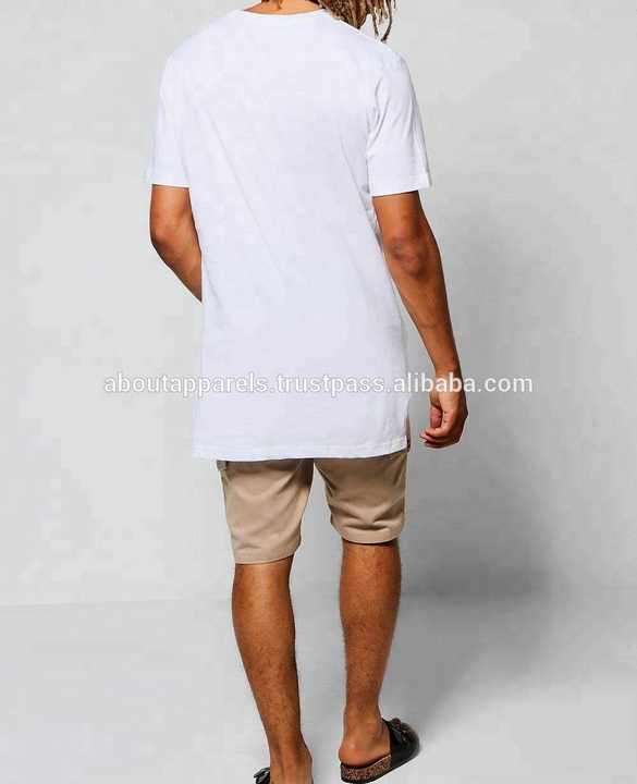 New Trendy Fashion Men's White Blank Shorts Polyester Custom Plain Beach Shorts Printable Cheap Boxer Shorts