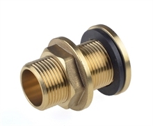 Producto de accesorios de tubería de pezón de tanque de latón - Product Image 5