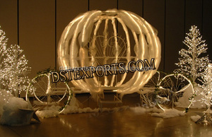 Chariot cendrillon de mariée conte de fées pour mariage, expédition par cendrillon - Product Image 3