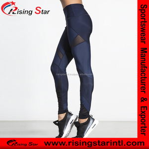 Gabriela <b>Tight</b> Girl Gym Fitness Legging Ladies in Midnight <b>Navy</b> Yoga Leggings for <b>Women</b> - Product Image 3