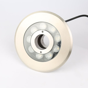 6*1 Вт/6*3 Вт полноцветная меняющая Dmx512 Водонепроницаемая IP68 Водоструйная 304 нержавеющая сталь 24 В/12 В светодиодные фонари для фонтана - Product Image 2