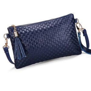 Leather Ladies Crossbody <b>Purse</b> Zipper Makeup Ladies Wallet - Product Image 1