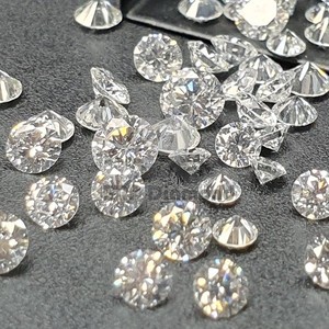 Diamante de corte brillante redondo suelto natural 0,19-0.25ct Muy buen corte Blanco VVS1 Claridad para y certificado IGI para joyería - Product Image 1