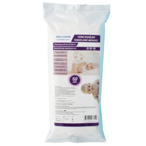 Lingettes nettoyantes pour bébés, humides, pour tout le corps, anti-odeur - Product Image 1