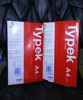Papel para Copiar Typek, 100% Pulpa de Madera, 80 g/m², A4, Blanco, 500 Hojas, para Uso Diario en la Oficina, ZA