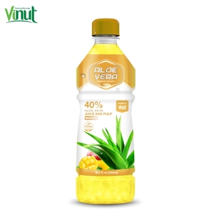 Bebidas de jugo de aloe vera de 16,9 floz con fabricante de pulpa Embalaje personalizado Etiqueta privada OEM - Product Image 4