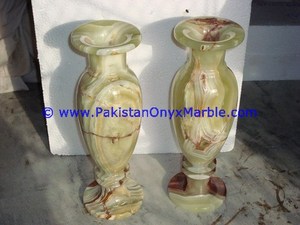 Jarrones Únicos Tallados y Pulidos con Ónice Pakistaní de la Más Alta Calidad - Product Image 6