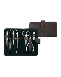 Professional 8-Piece Manicure <b>Kit</b> with Leather Case 4pcs Pedicure <b>Tools</b> for Personal Care Manicure Care Eco-Friendly - Product Image 3